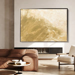 Abstract 205 Canvas Art 18" x 24" / 45 x 60 cm / Black