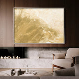 Abstract 205 Canvas Art 18" x 24" / 45 x 60 cm / Black