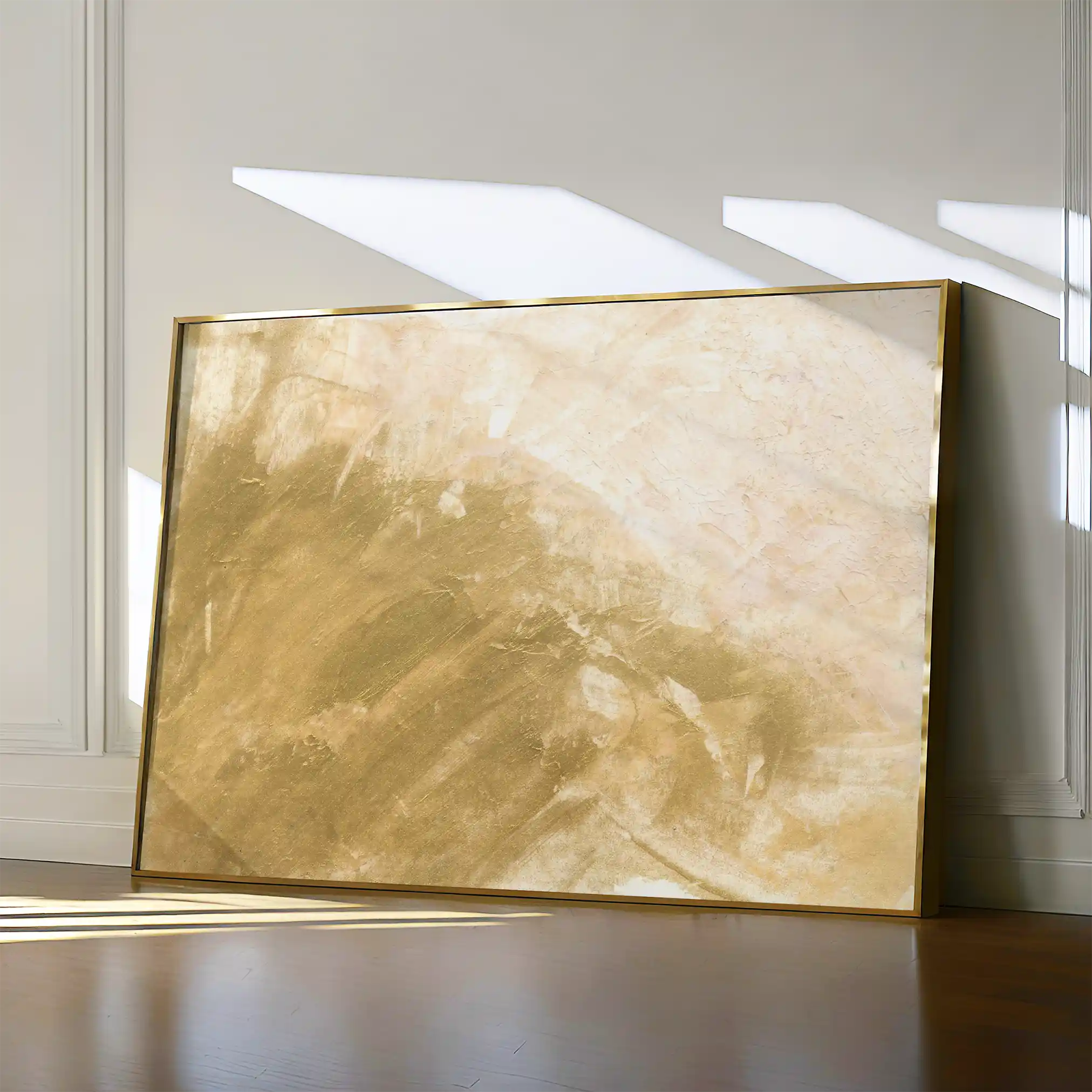 Abstract 205 Canvas Art 60 x 40 cm / Black
