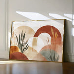 Boho 205 Canvas Art 18" x 24" / 45 x 60 cm / Black
