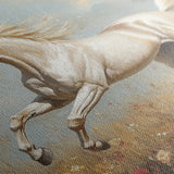 Horses 205 Canvas Art 18" x 24" / 45 x 60 cm / Black