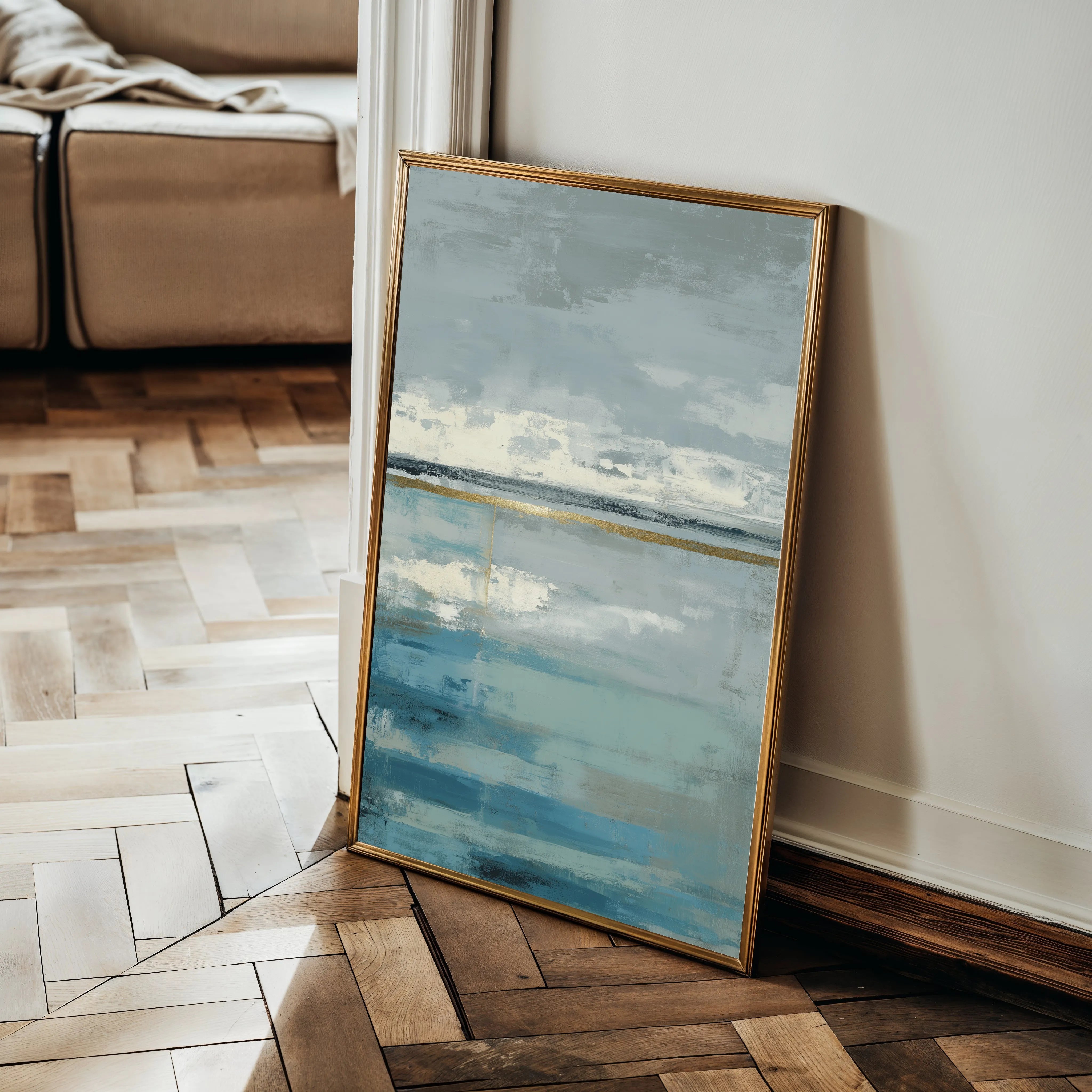 Abstract 2051 Canvas Art 18" x 24" / 45 x 60 cm / Black
