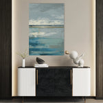 Abstract 2051 Canvas Art 18" x 24" / 45 x 60 cm / Black