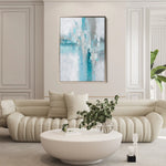 Abstract 2052 Canvas Art 60 x 40 cm / Black