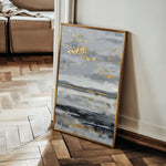 Abstract 2053 Canvas Art 18" x 24" / 45 x 60 cm / Black