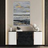 Abstract 2053 Canvas Art 18" x 24" / 45 x 60 cm / Black