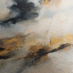 Abstract 2054 Canvas Art 18" x 24" / 45 x 60 cm / Black
