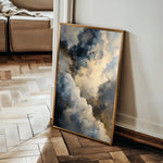 Abstract 2056 Canvas Art 18" x 24" / 45 x 60 cm / Black