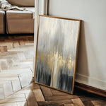 Abstract 2058 Canvas Art 18" x 24" / 45 x 60 cm / Black