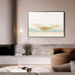 Abstract 206 Canvas Art 18" x 24" / 45 x 60 cm / Black