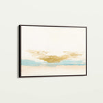 Abstract 206 Canvas Art 18" x 24" / 45 x 60 cm / Black
