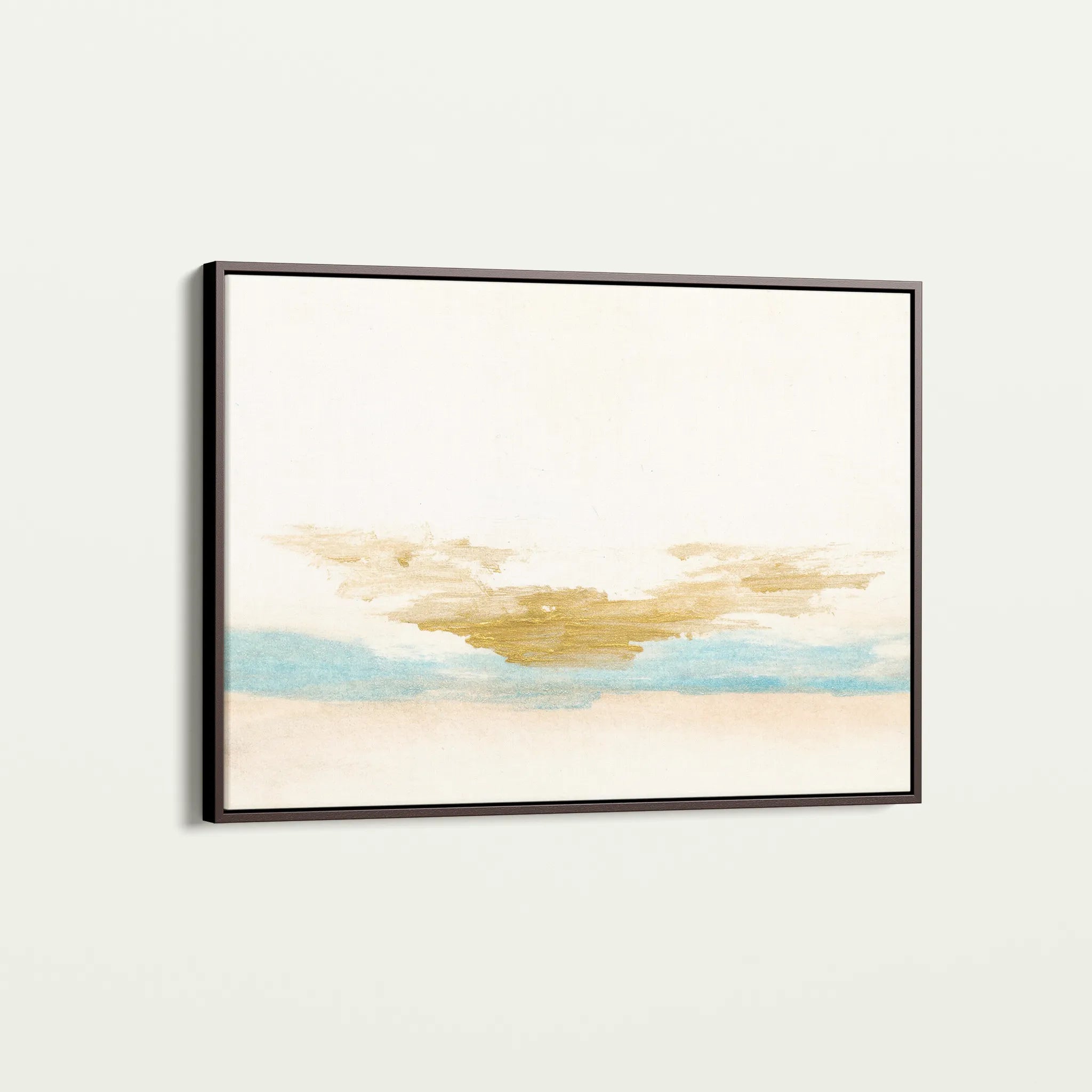 Abstract 206 Canvas Art 18" x 24" / 45 x 60 cm / Black