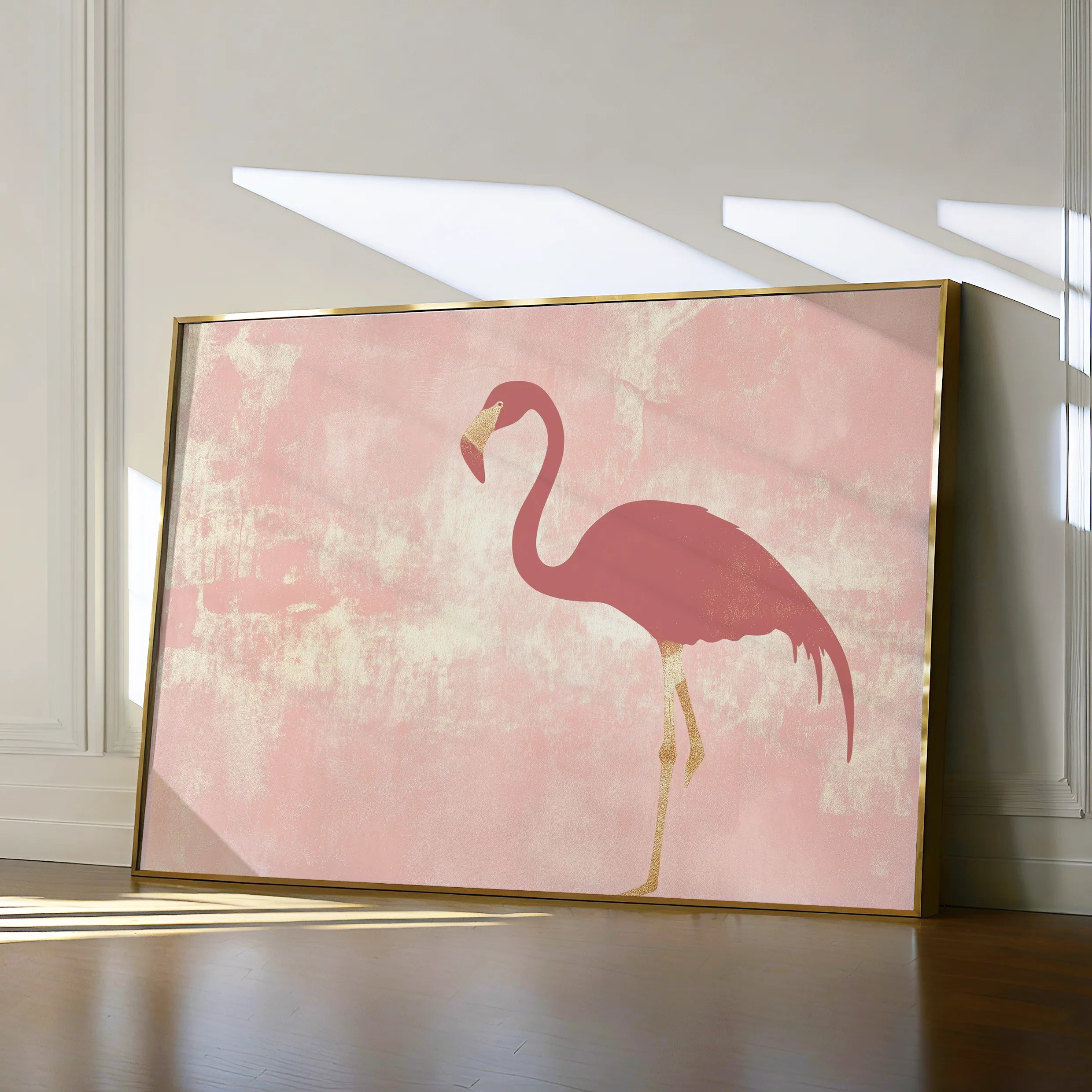 Animals 206 Canvas Art 18" x 24" / 45 x 60 cm / Black