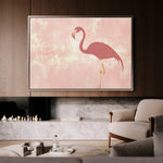 Animals 206 Canvas Art 18" x 24" / 45 x 60 cm / Black