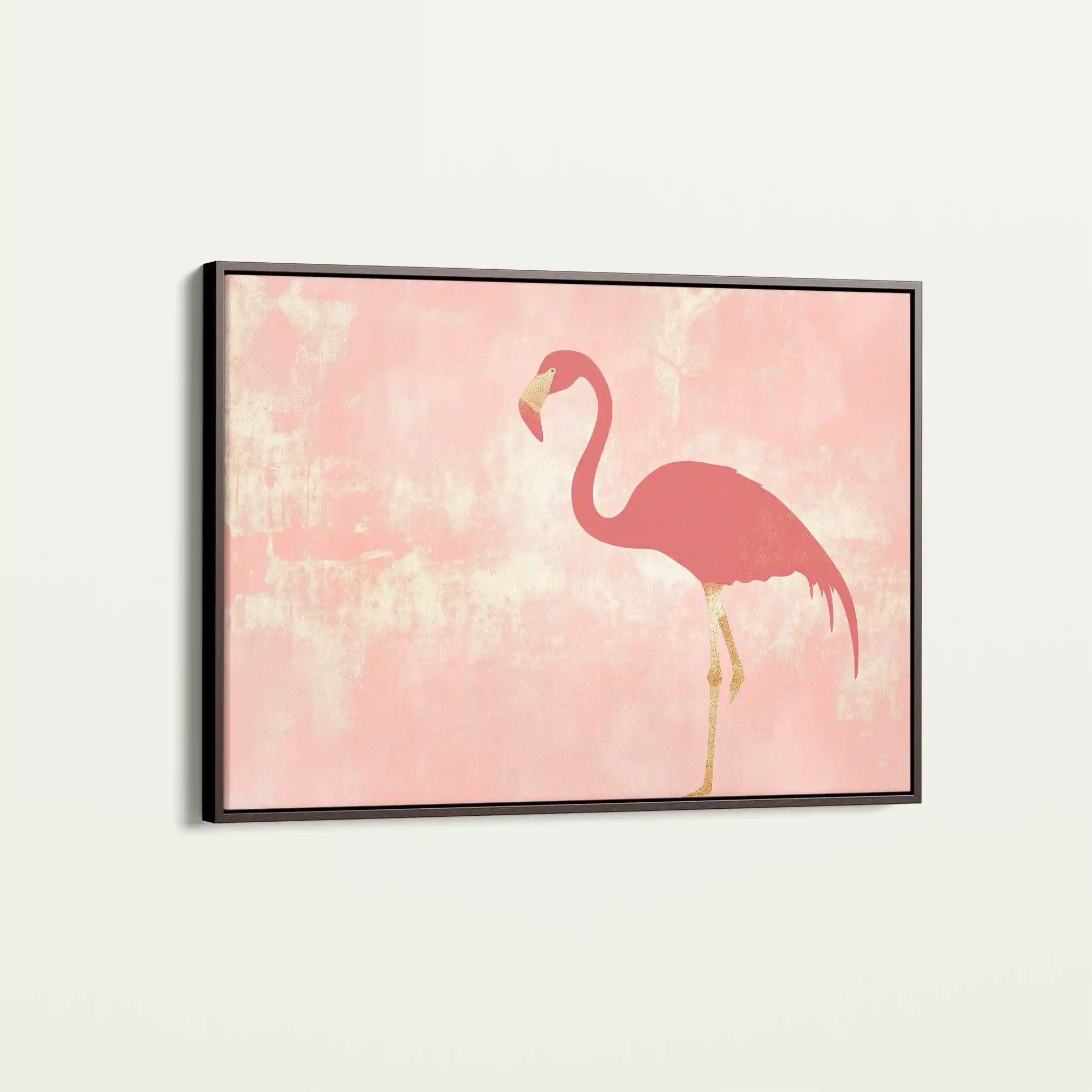 Animals 206 Canvas Art 60 x 40 cm / Black