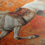 Horses 206 Canvas Art 60 x 40 cm / Black