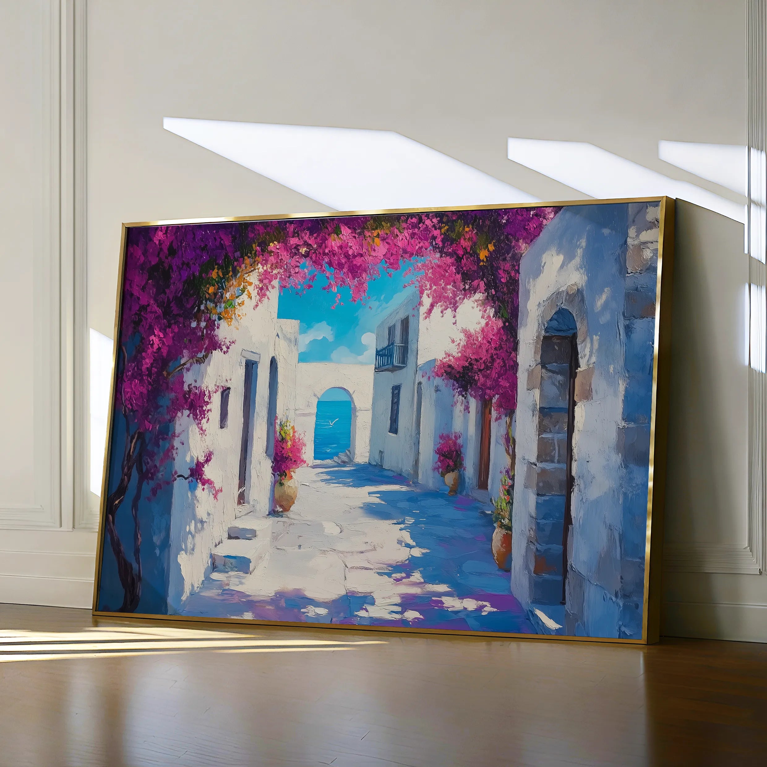 Landscape 206 Canvas Art 18" x 24" / 45 x 60 cm / Black