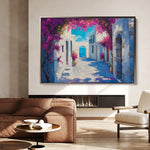 Landscape 206 Canvas Art 18" x 24" / 45 x 60 cm / Black