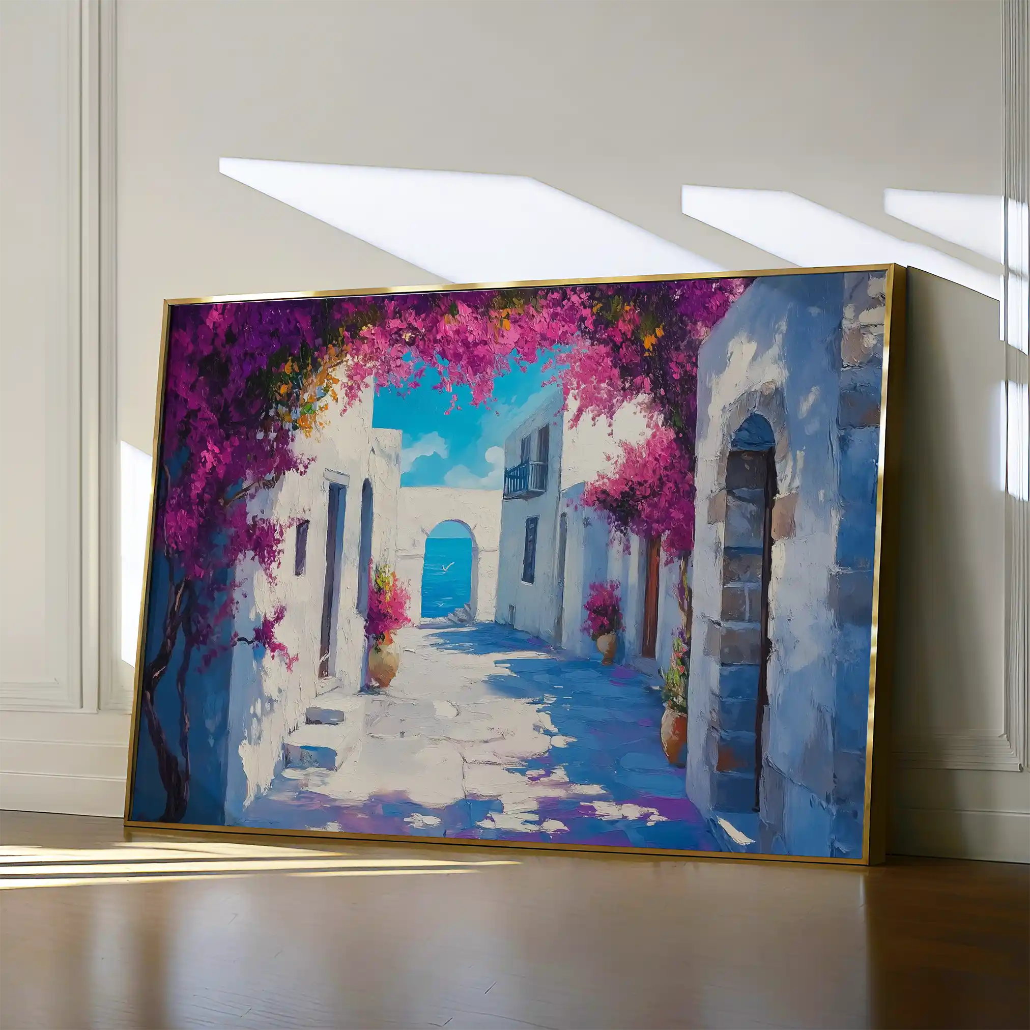 Landscape 206 Canvas Art 60 x 40 cm / Black