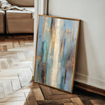 Abstract 2060 Canvas Art 18" x 24" / 45 x 60 cm / Black