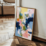 Abstract 2061 Canvas Art 18" x 24" / 45 x 60 cm / Black
