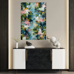 Abstract 2063 Canvas Art 18" x 24" / 45 x 60 cm / Black