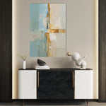 Abstract 2064 Canvas Art 18" x 24" / 45 x 60 cm / Black