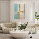 Abstract 2064 Canvas Art 60 x 40 cm / Black