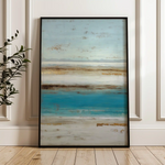 Abstract 2067 Canvas Art 60 x 40 cm / Black