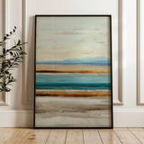 Abstract 2068 Canvas Art 18" x 24" / 45 x 60 cm / Black
