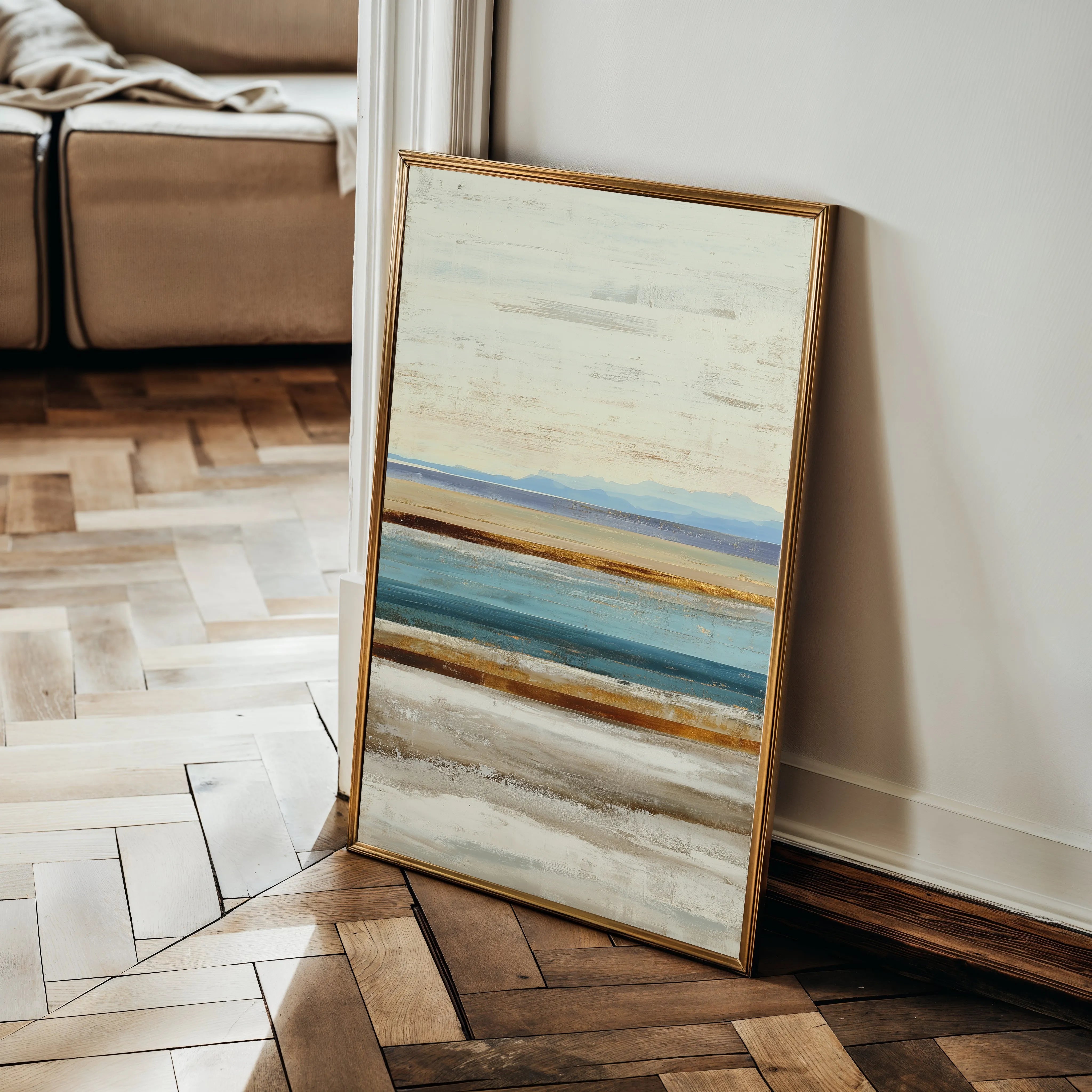 Abstract 2068 Canvas Art 18" x 24" / 45 x 60 cm / Black