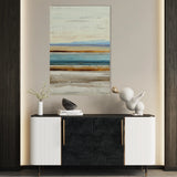 Abstract 2068 Canvas Art 18" x 24" / 45 x 60 cm / Black