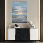 Abstract 2069 Canvas Art 18" x 24" / 45 x 60 cm / Black