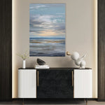 Abstract 2069 Canvas Art 60 x 40 cm / Black