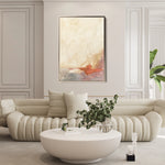 Abstract 207 Canvas Art 18" x 24" / 45 x 60 cm / Black