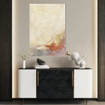 Abstract 207 Canvas Art 18" x 24" / 45 x 60 cm / Black