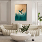 Animals 207 Canvas Art 18" x 24" / 45 x 60 cm / Black