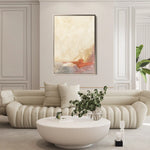 Abstract 207 Canvas Art 60 x 40 cm / Black