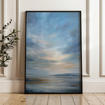 Abstract 2070 Canvas Art 18" x 24" / 45 x 60 cm / Black