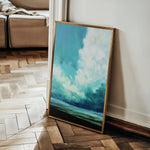 Abstract 2072 Canvas Art 18" x 24" / 45 x 60 cm / Black