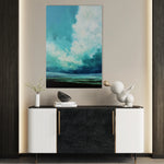 Abstract 2072 Canvas Art 18" x 24" / 45 x 60 cm / Black