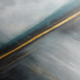 Abstract 2074 Canvas Art 18" x 24" / 45 x 60 cm / Black