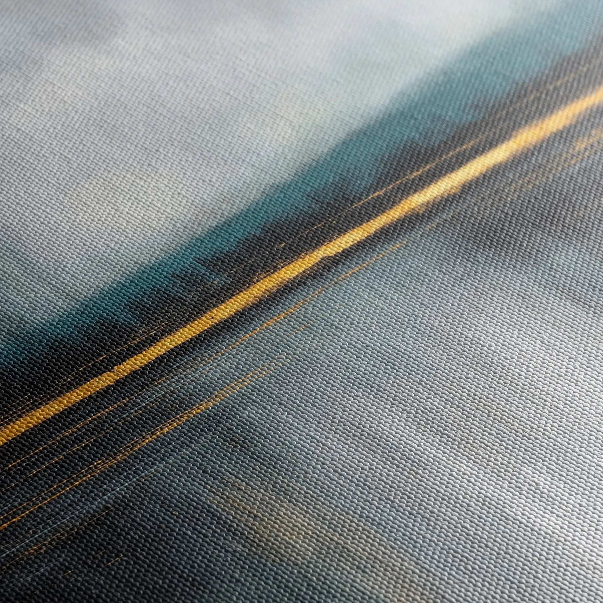 Abstract 2074 Canvas Art 18" x 24" / 45 x 60 cm / Black