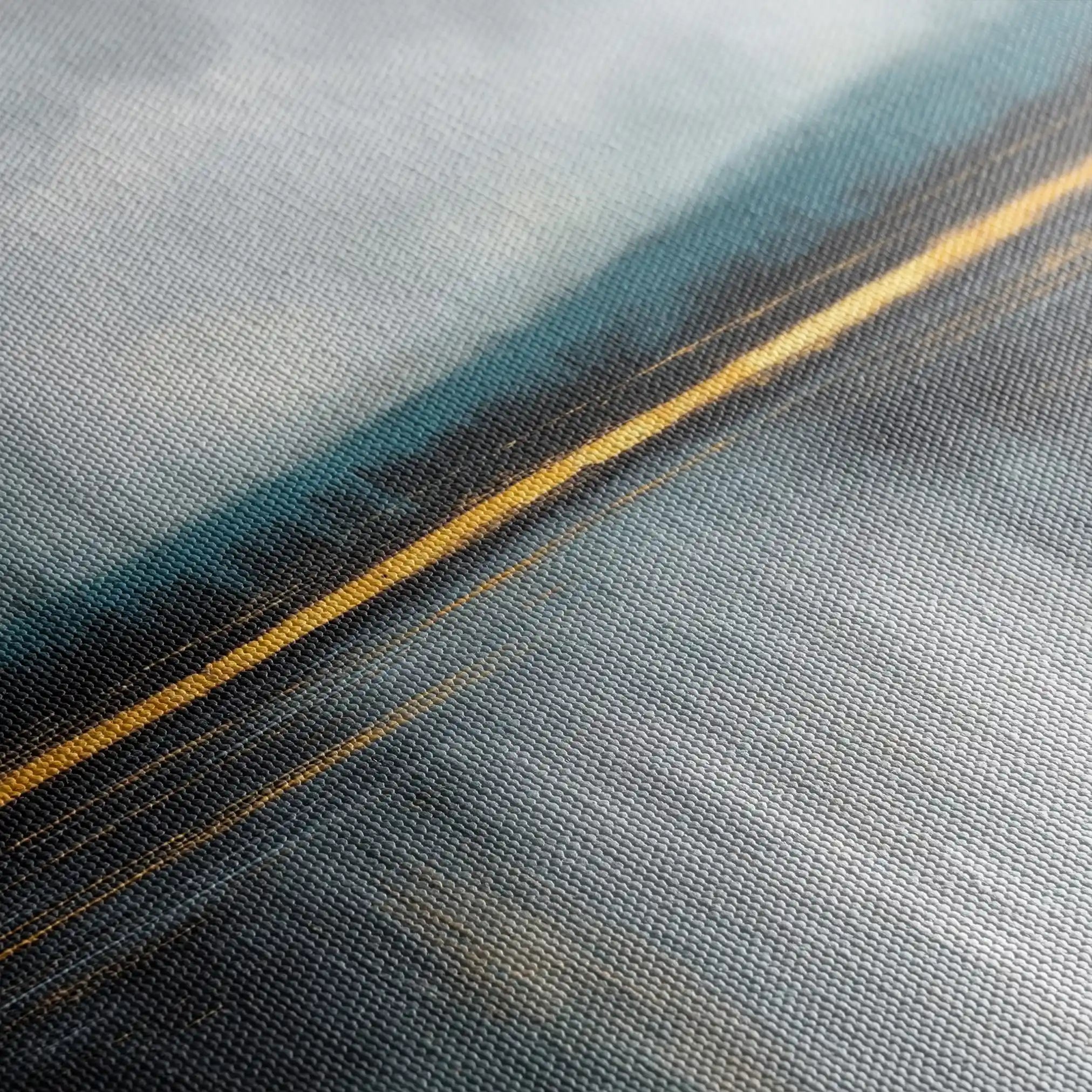 Abstract 2074 Canvas Art 60 x 40 cm / Black