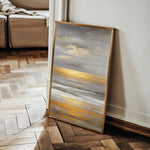 Abstract 2076 Canvas Art 18" x 24" / 45 x 60 cm / Black