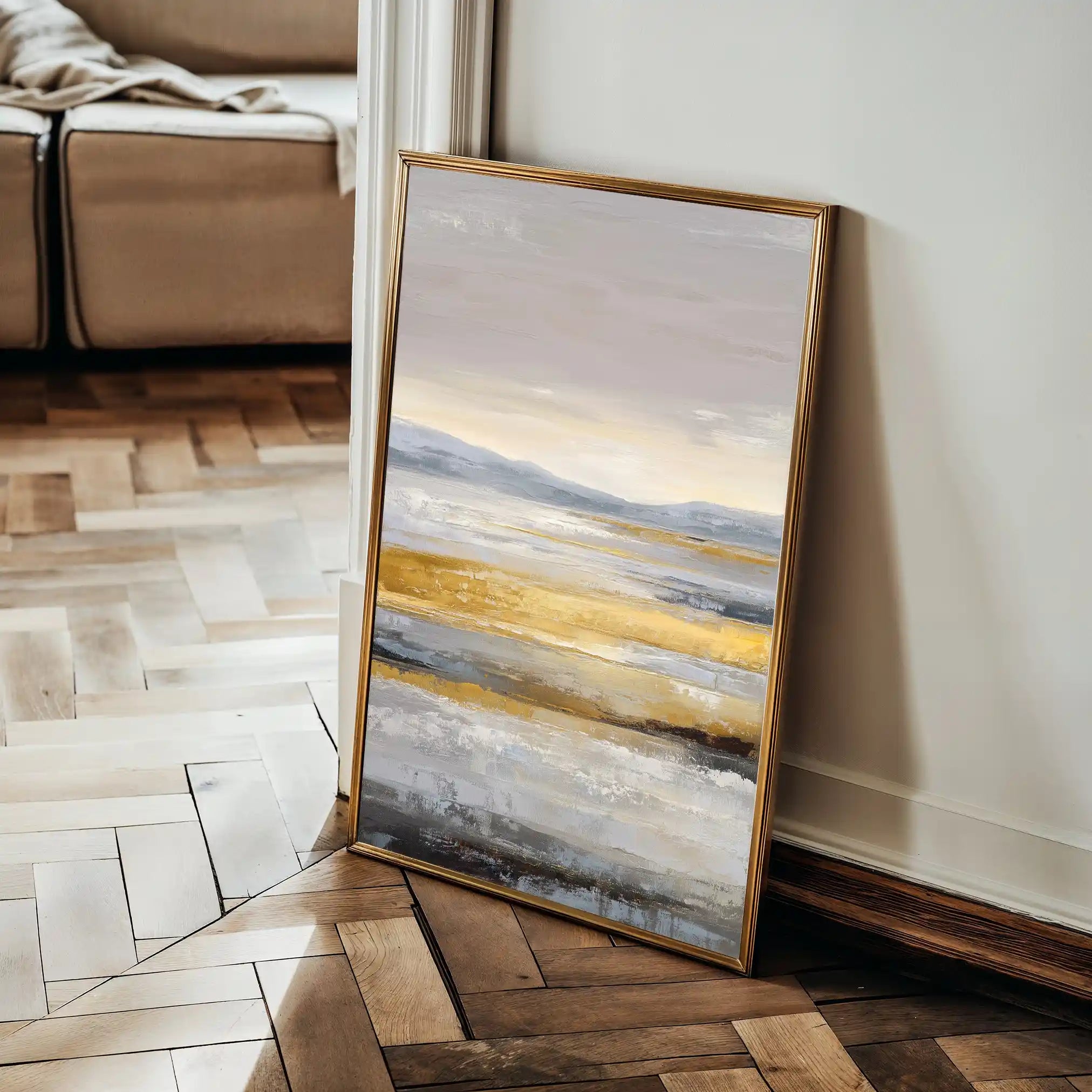 Abstract 2077 Canvas Art 60 x 40 cm / Black