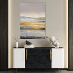 Abstract 2077 Canvas Art 60 x 40 cm / Black