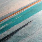 Abstract 2078 Canvas Art 18" x 24" / 45 x 60 cm / Black