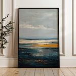 Abstract 2079 Canvas Art 18" x 24" / 45 x 60 cm / Black