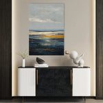 Abstract 2079 Canvas Art 18" x 24" / 45 x 60 cm / Black